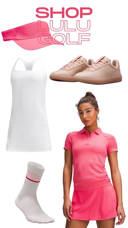 Lulu lemon, golf outfit, spring outfit, us open outfit, workout dress, sneakers, visor 

#LTKActive #LTKparties #LTKfitness