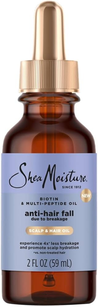 SheaMoisture Scalp & Hair Oil Anti-Hair Fall for Healthy Looking Hair and Moisturized Scalp, with... | Amazon (US)