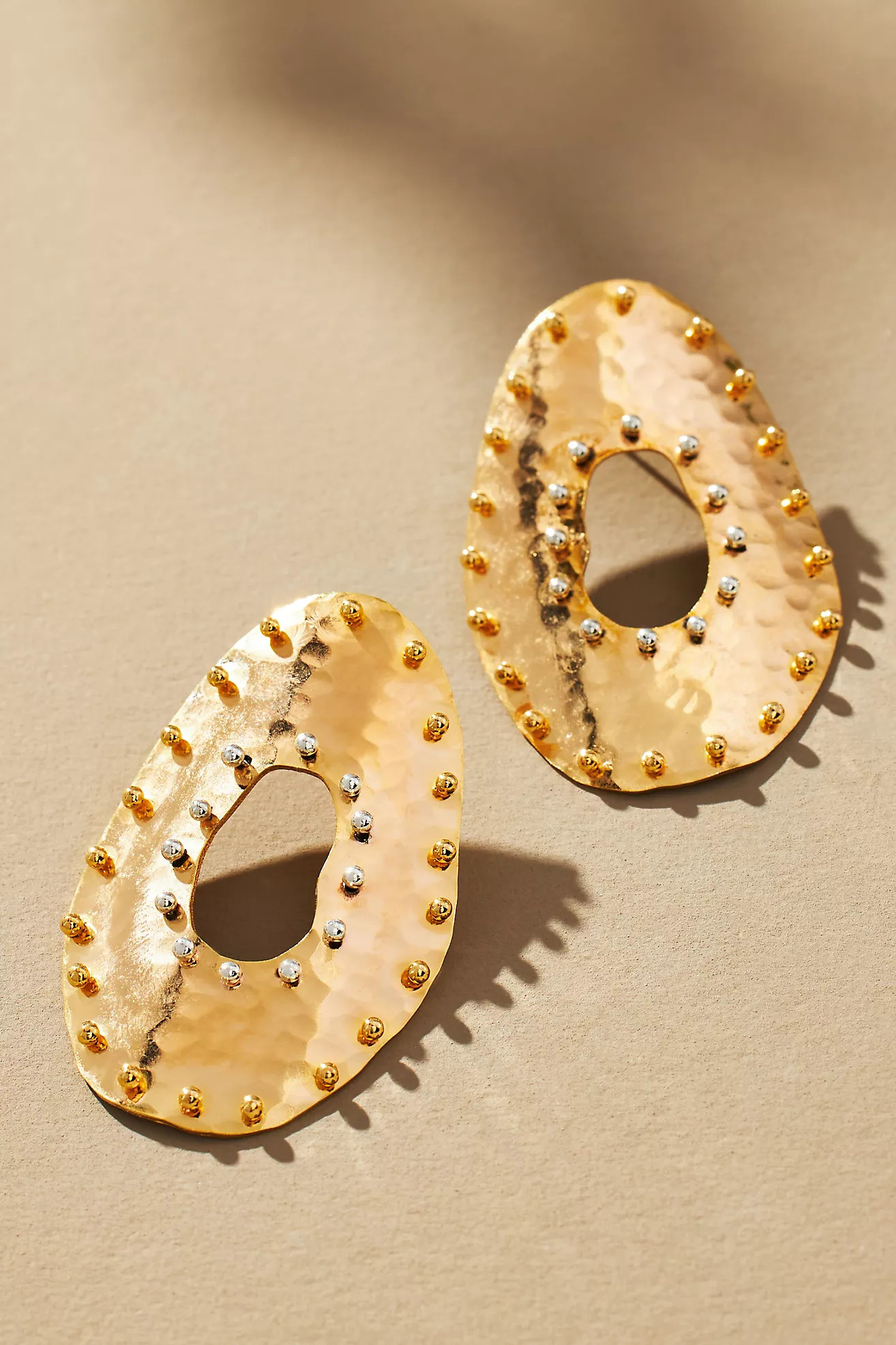 Open Oval Spur Drop Earrings | Anthropologie (US)