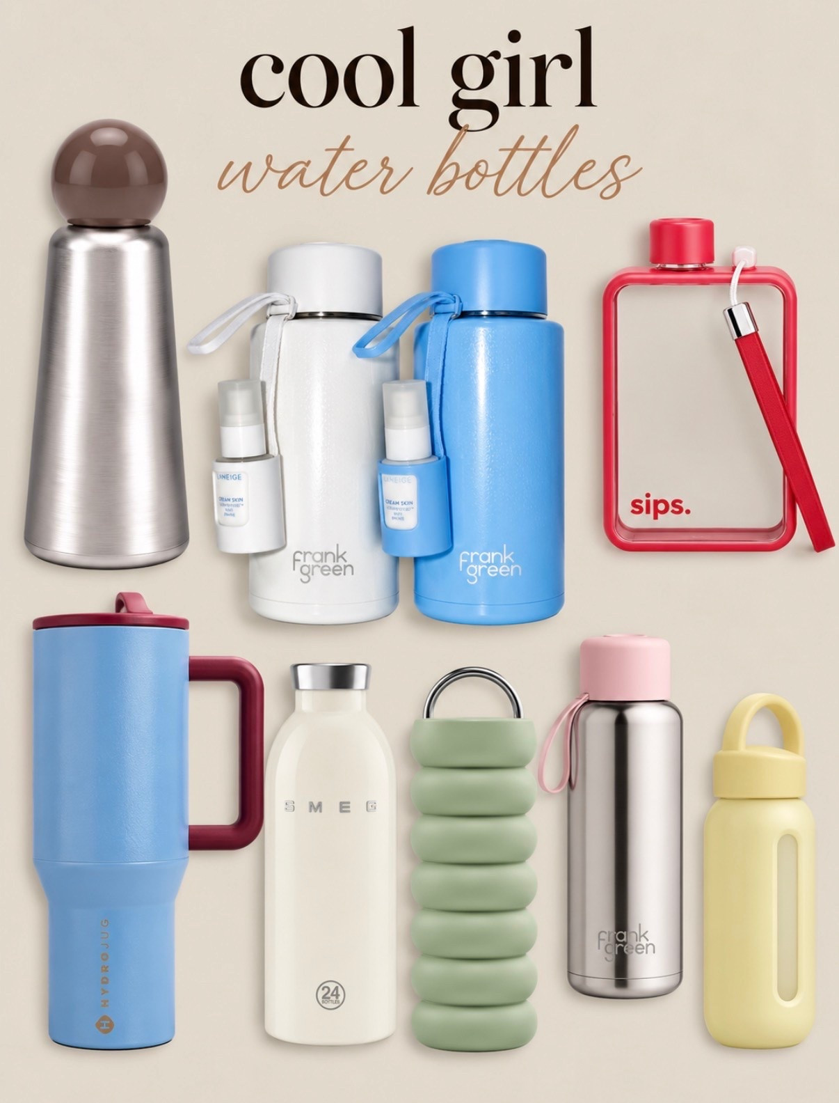Cool girl water bottles

#LTKdayinmylife #LTKfitnessgoals #LTKActive