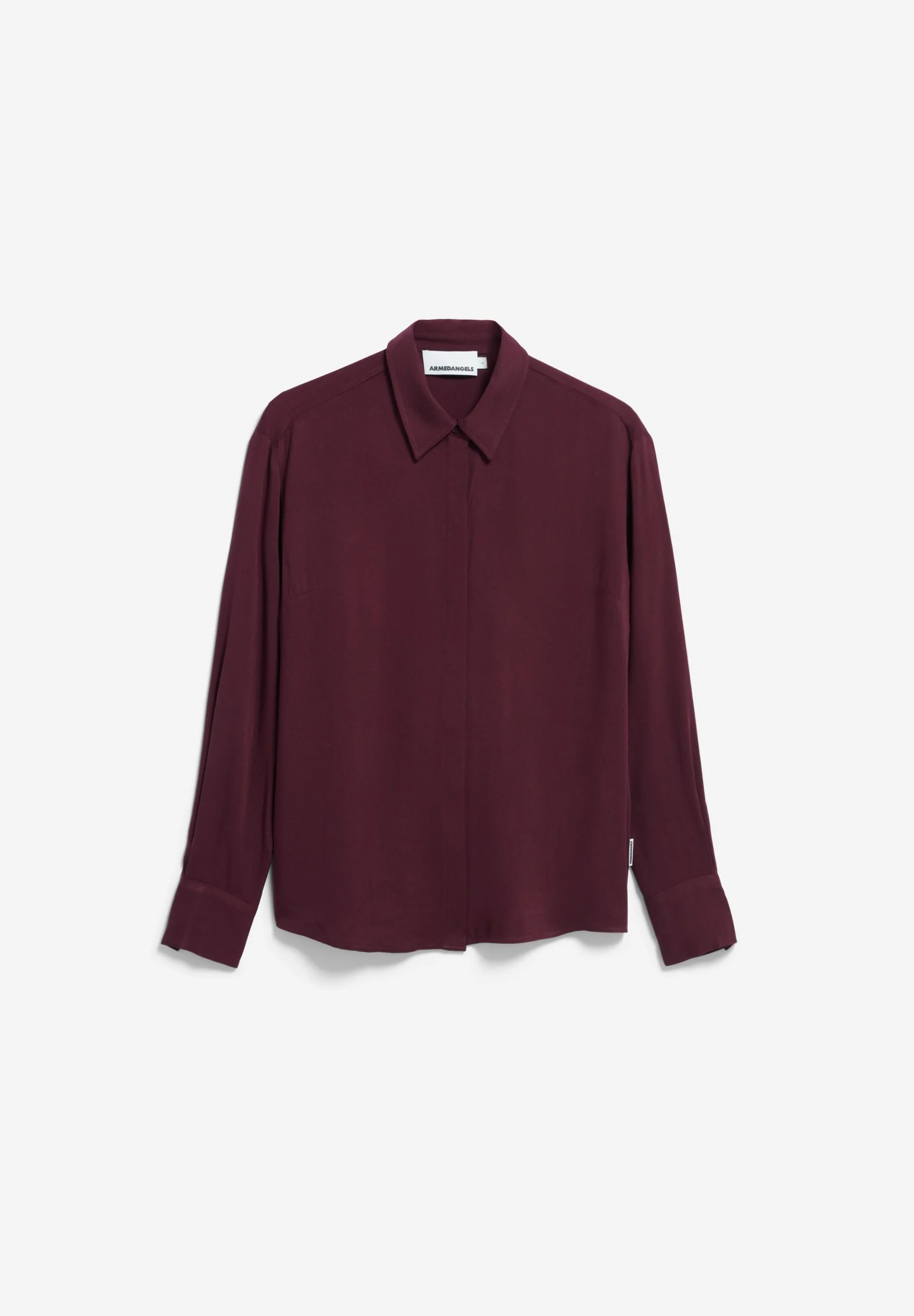 "LARISAANA LONGSLEEVE Bluse aus LENZING™ ECOVERO™ Viskose" | ArmedAngels (DE)