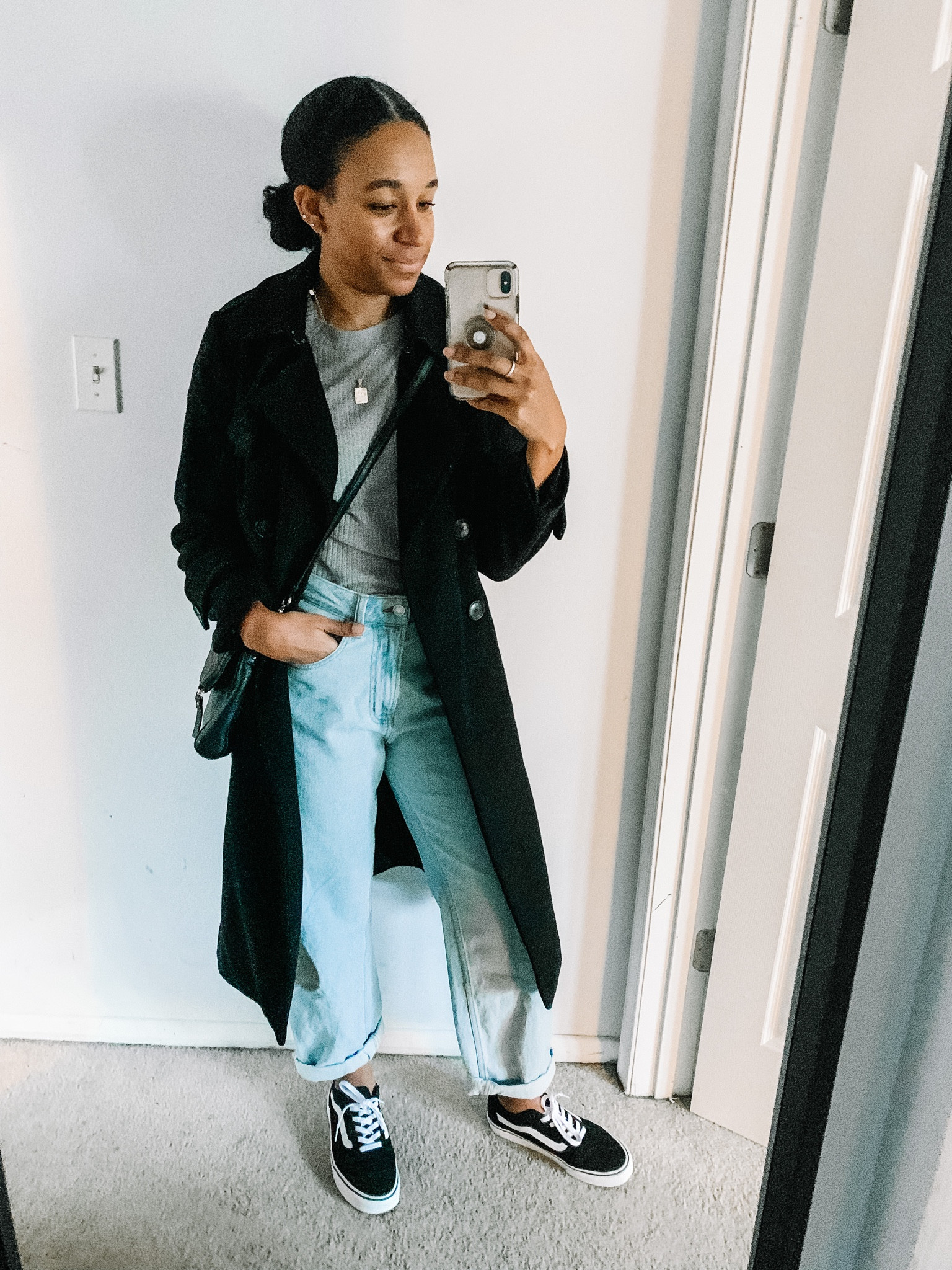 Weekend outfit. Winter outfit. 

I live mixing my classic pieces with my casual and relaxed items. This trench with vans make the look! 

#LTKstyletip #LTKunder100 #LTKSeasonal