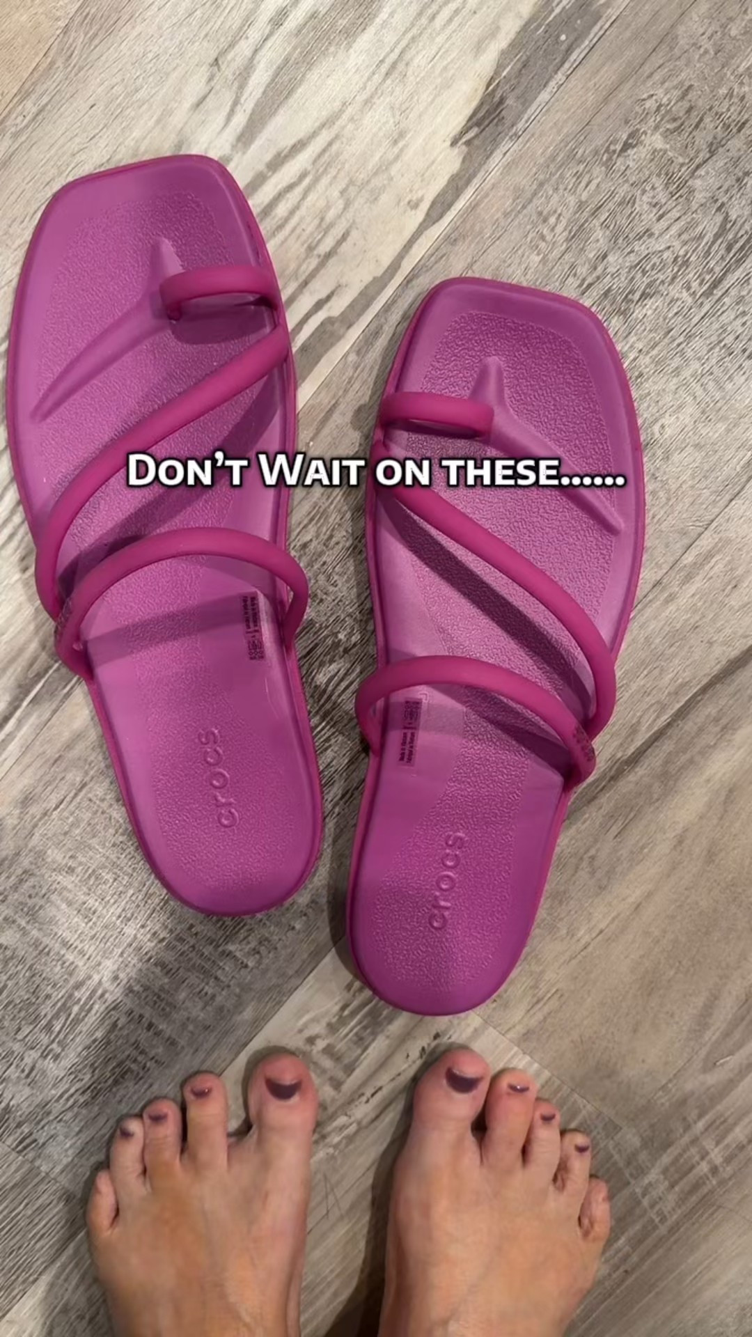 Crocs Miami Sandals are so comfortable without pinching or rubbing on your toes or feet. They come a several great colors. They are selling fast so grab yours 

#LTKOver40 #LTKMidsize #LTKSaleAlert