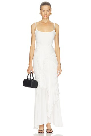 The Talulla Dress in Camel | Revolve Clothing (Global)