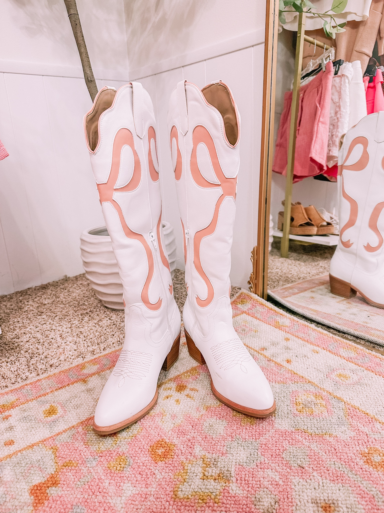 My fav boots are in stock just in time for rodeo season! 👢🎀 I size up to an 8 for my calves 

#LTKShoeCrush #LTKStyleTip