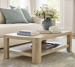 Aptos Rectangular Coffee Table (48") | Pottery Barn (US)