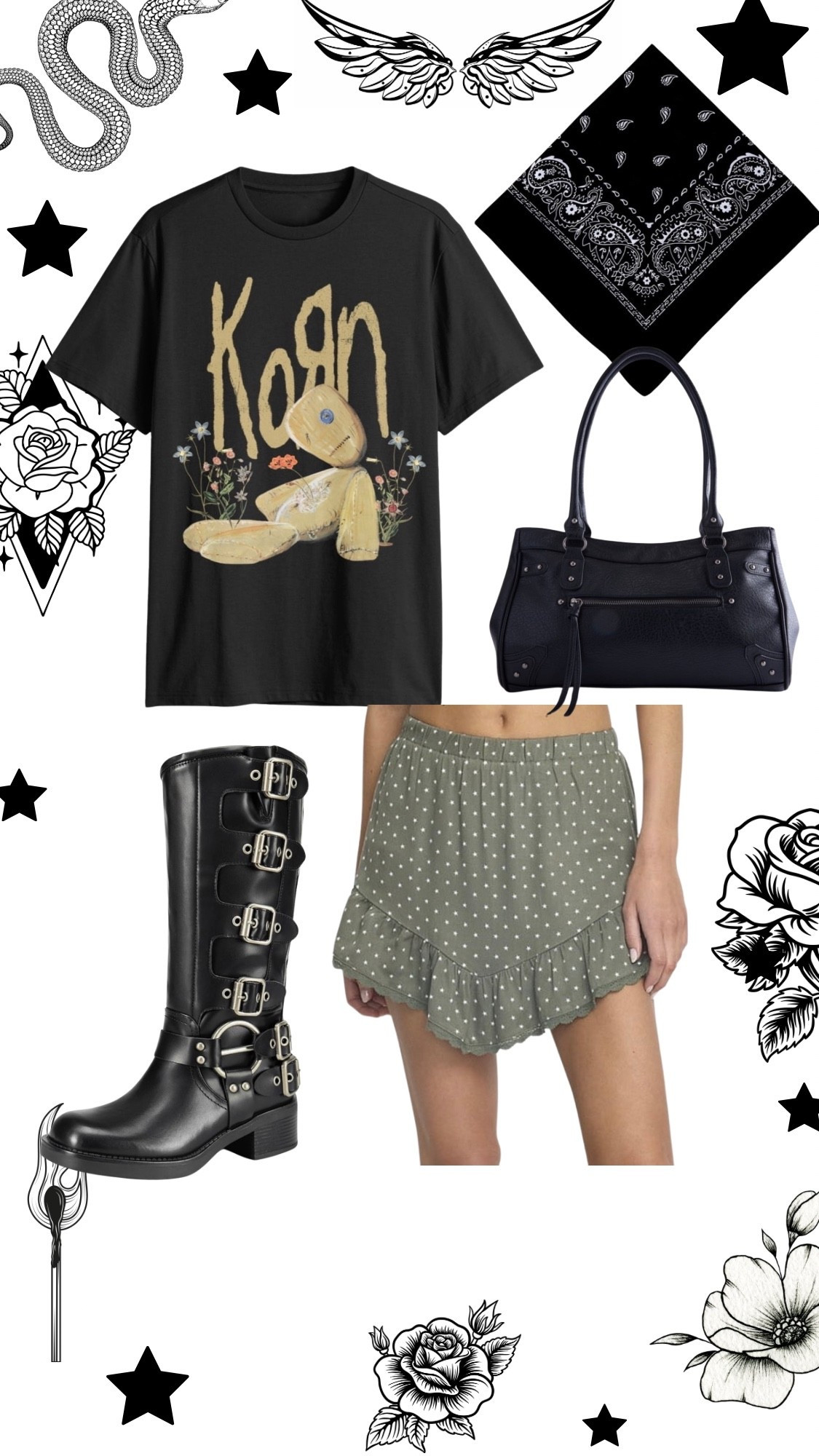 Edgy Walmart fall outfit inspo

#LTKgrwm #LTKootd #LTKMidsize