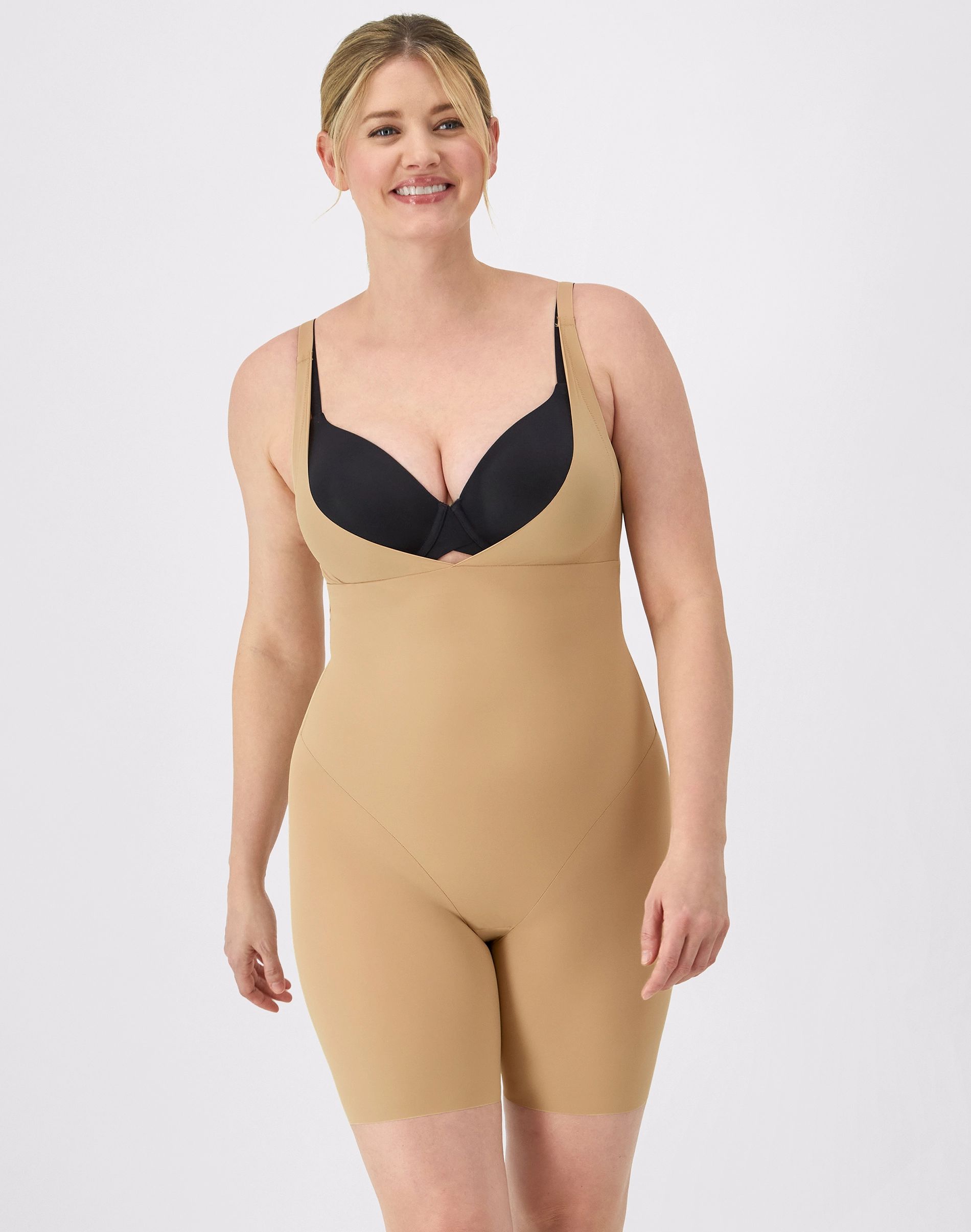 Open Bust Body Shaper with Anti-Static | Maidenform
