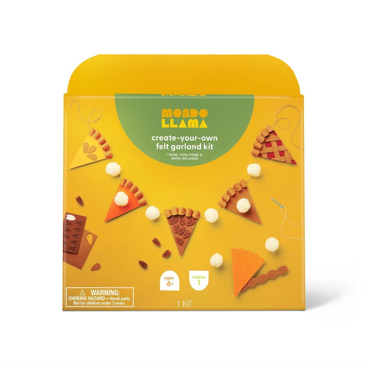 Harvest Felt Garland Pies Kit - Mondo Llama™ | Target