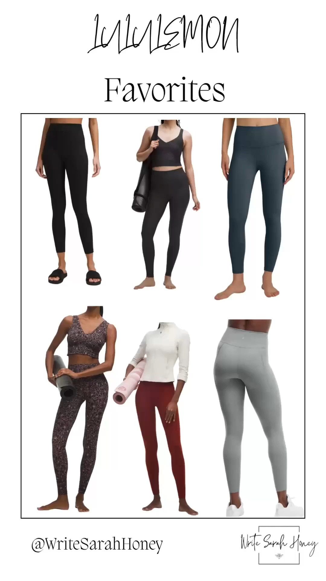 Lululemon Must- Haves! Shop Now! Follow Write Sarah Honey! 
#run #running #workout #fitness #fitnessmotivation #outfits #shop @lululemon

#LTKfitnessgoals #LTKActive