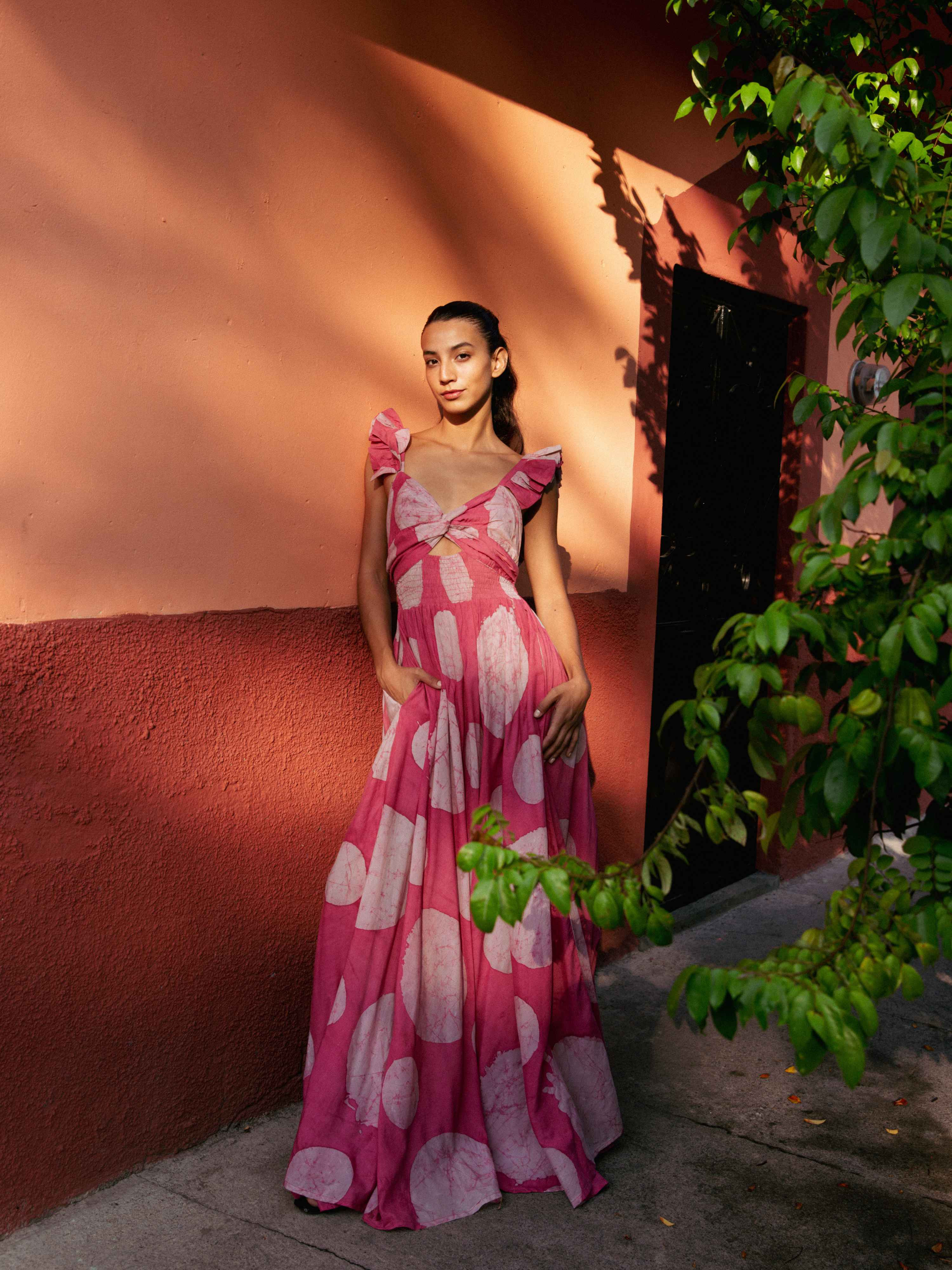 Ibukun Dress - Pink | Elisamama