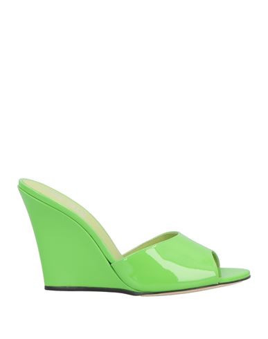 Paris Texas Woman Sandals Green Size 8.5 Soft Leather | YOOX (US)