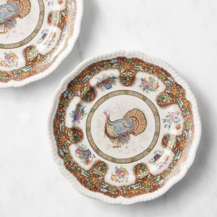 Newbury Turkey Salad Plates | Williams-Sonoma