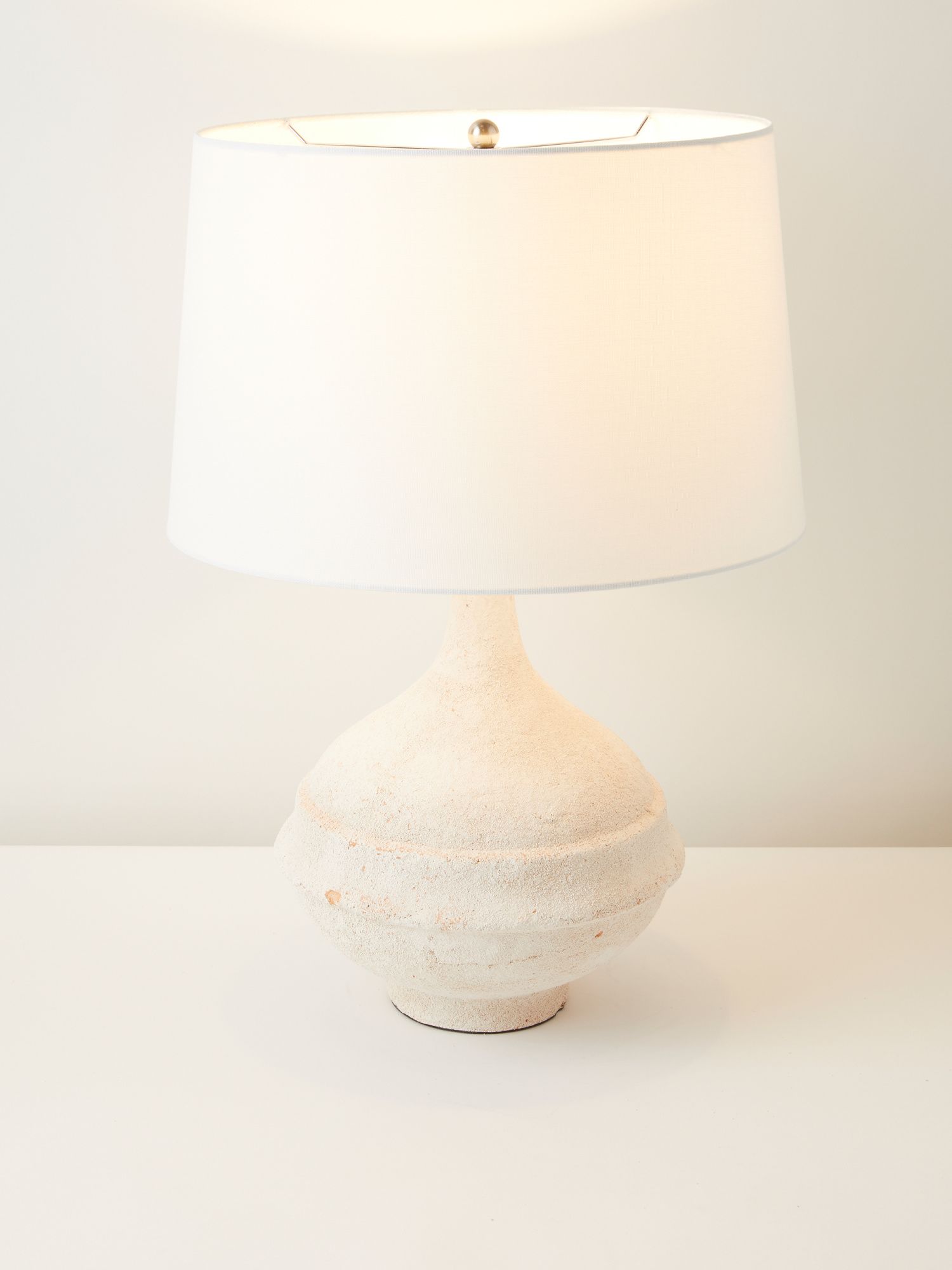 25in Terracotta Bell Pot Table Lamp | Table Lamps | HomeGoods | HomeGoods