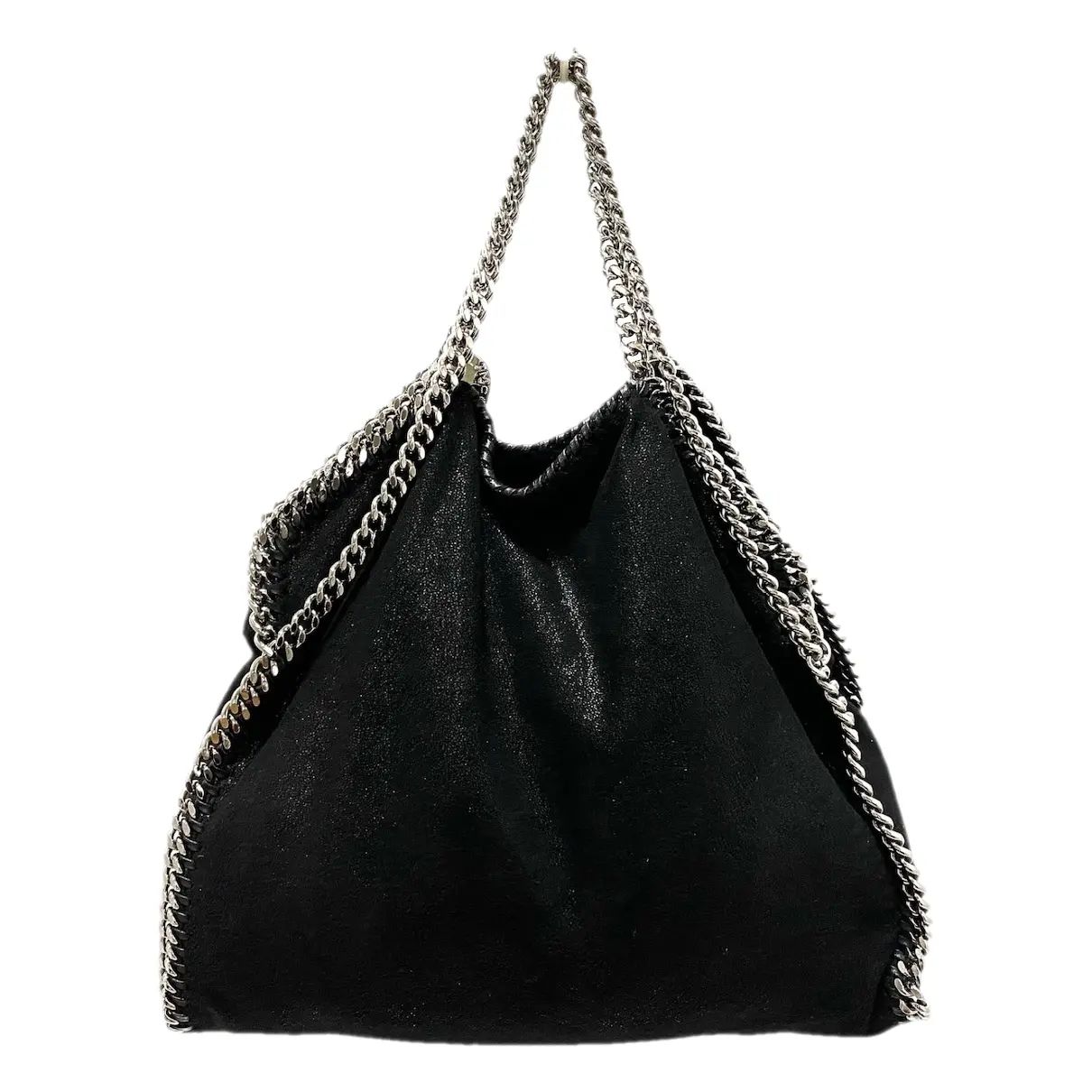 Falabella handbag Stella McCartney Black in Synthetic - 41238511 | Vestiaire Collective (Global)