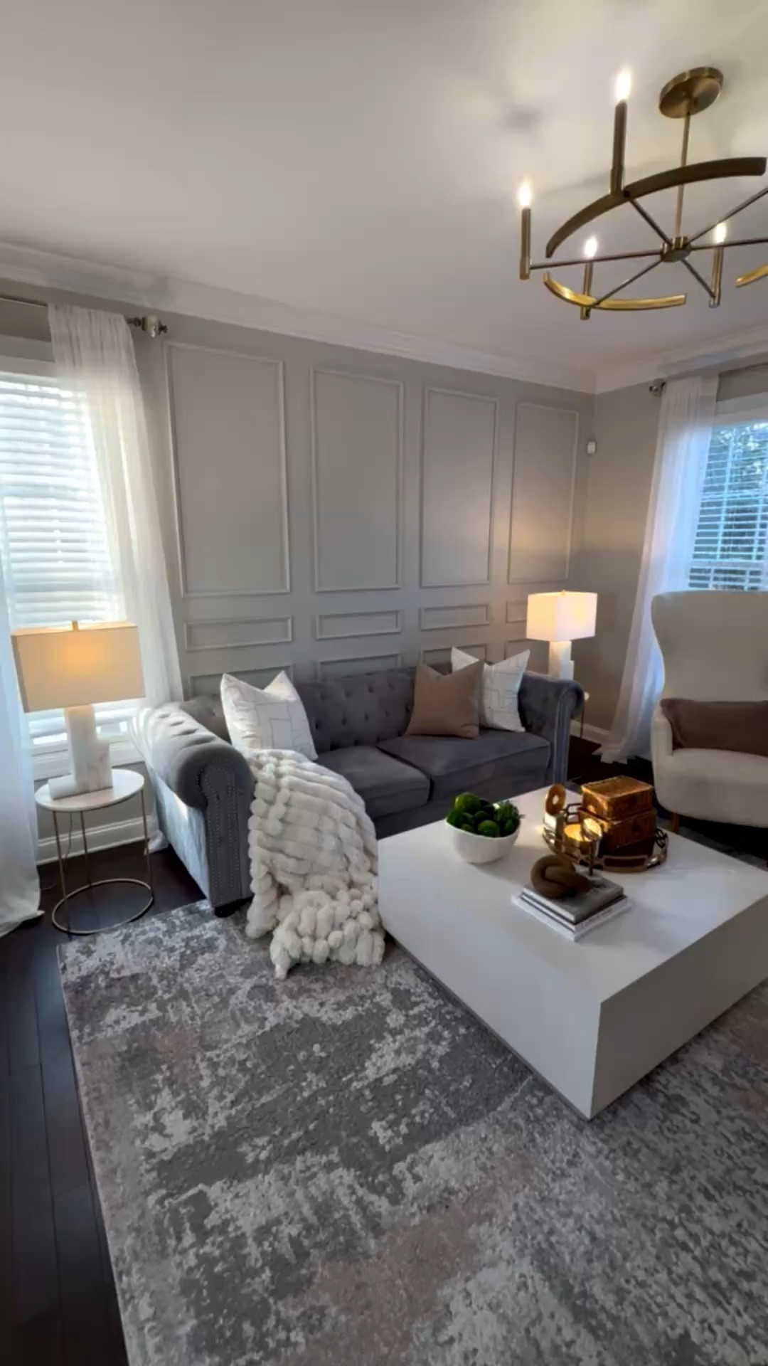 This living room is the perfect blend of neutrals and greens for a cozy vibe

#LTKHome #LTKSaleAlert