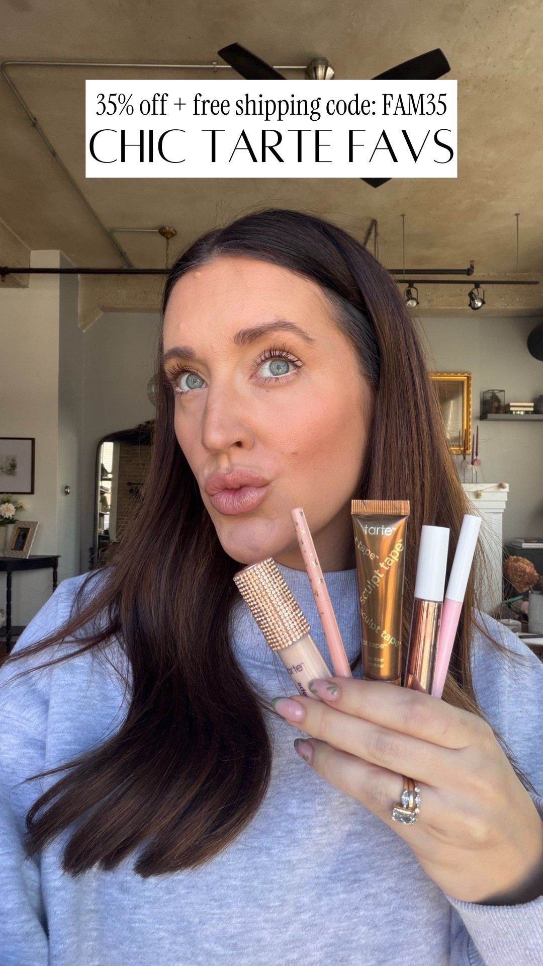 @Tarte favs - 35% off with code FAM35! 

Concealer: shade 22N
Fake Awake: shade nude
Sculpt tape: shade medium cool bronze
Lip liner: shade nude

#LTKSpringSale #LTKBeauty