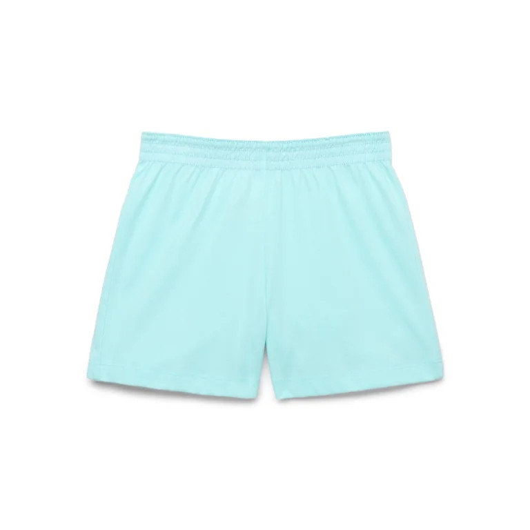 Wonder Nation Girls Kid Tough Knit Shorts, Sizes 4-18 & Plus - Walmart.com | Walmart (US)