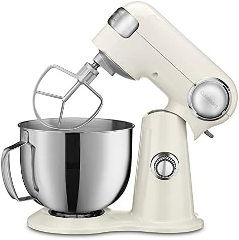Cuisinart SM-50CRM Precision Master 5.5-Quart 12-Speed Stand Mixer with Mixing Bowl, Chef's Whisk... | Amazon (US)