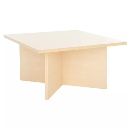 Tray coffee table 90x90, natural - Bizzotto - Purchase on Ventis.