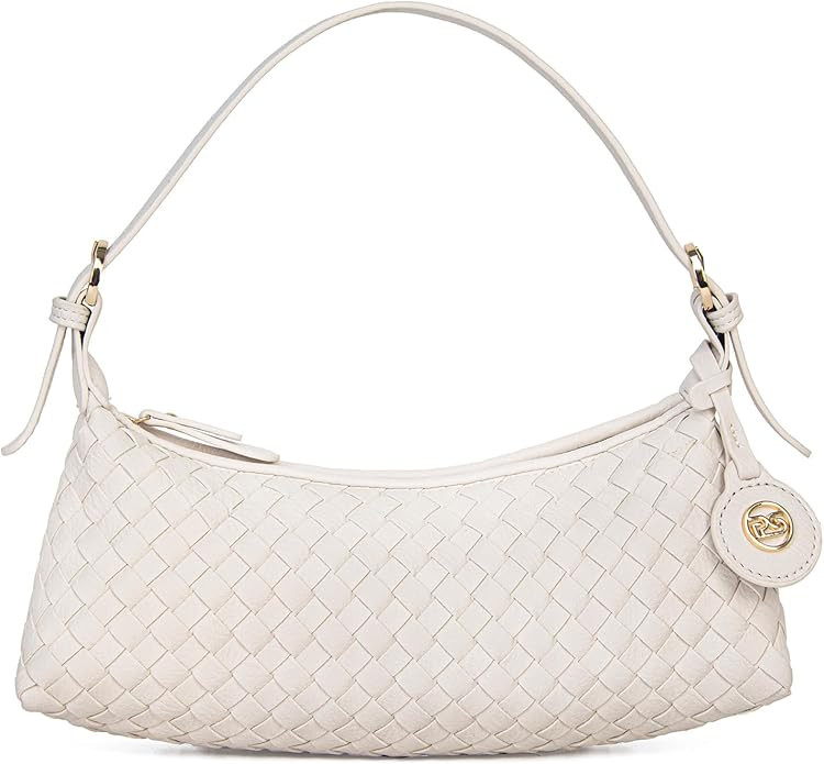 PS PETITE SIMONE Shoulder Bag, Mini Purse for Women Judy Small Clutch, Vegan Leather Woven Handba... | Amazon (US)