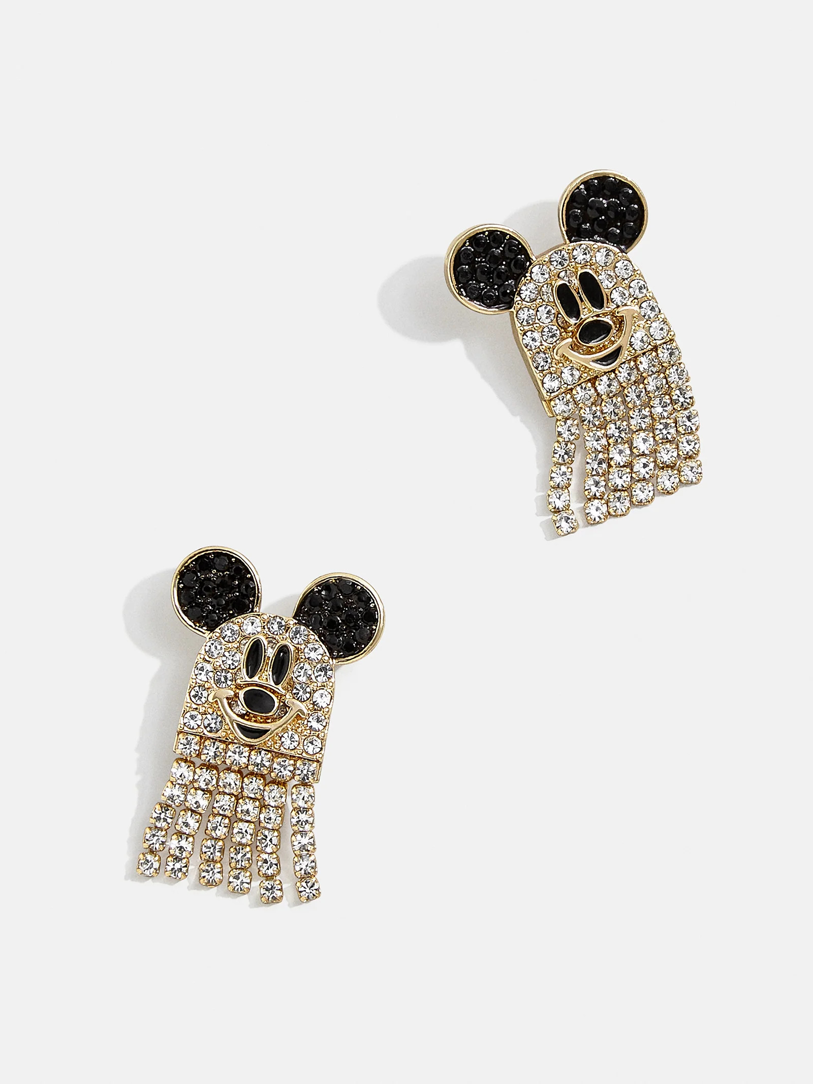 Mickey Mouse Disney Crystal Fringe Ghost Earrings | BaubleBar (US)