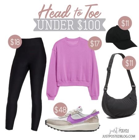 LOVE this head to toe under $100 look! Log into your Nike account and use the code LETSGO to drop the sneakers in price. Such a comfy look! 

#LTKshoecrush #LTKsalealert #LTKfindsunder100