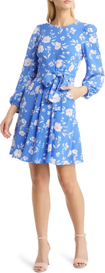 Floral Fit & Flare Dress | Nordstrom