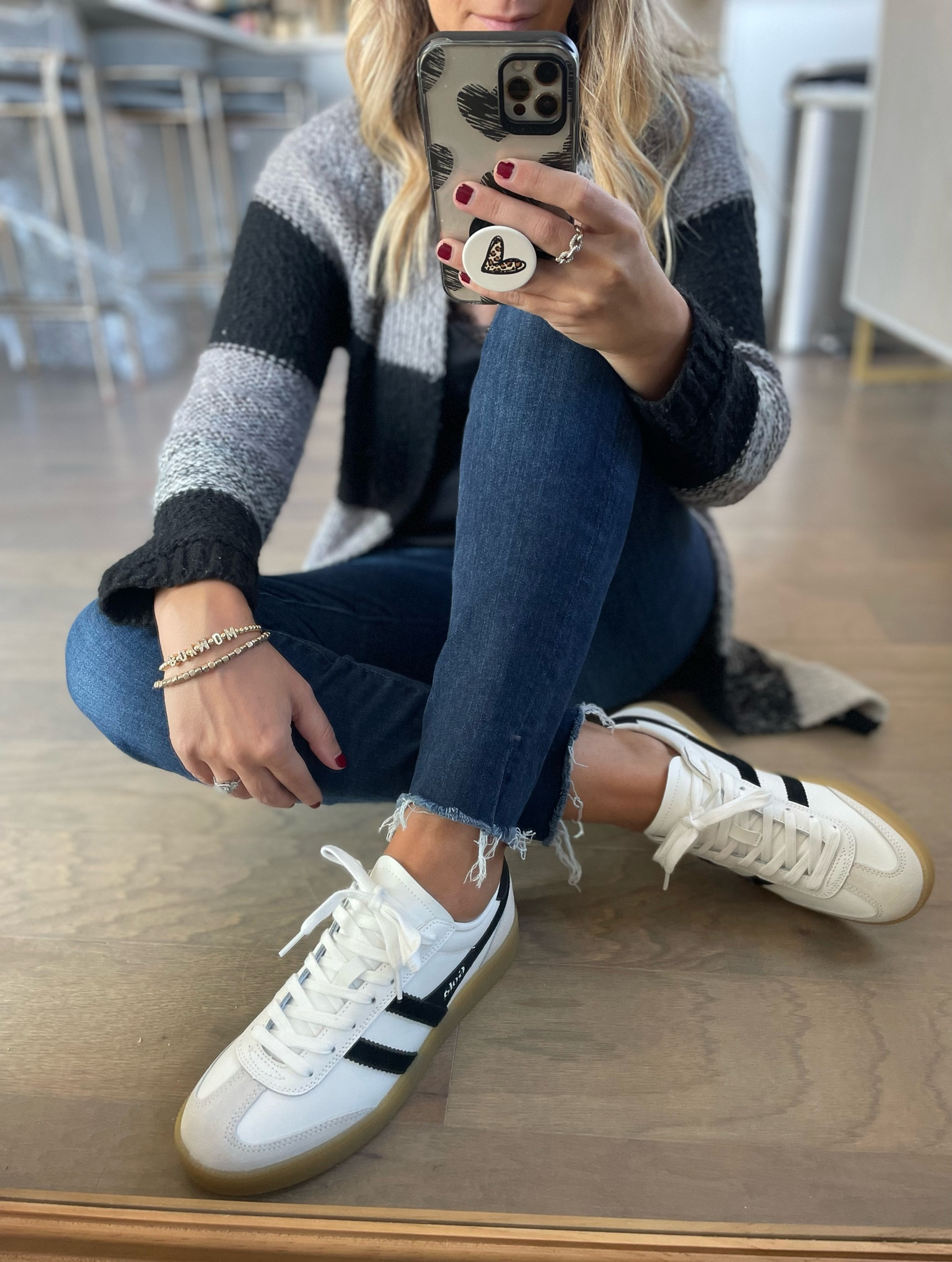 Loving these sneakers! I’m a true size 7 but wearing a 6. They run big! Better than sambas.

Fall outfit 

#LTKFindsUnder100 #LTKOver40 #LTKShoeCrush