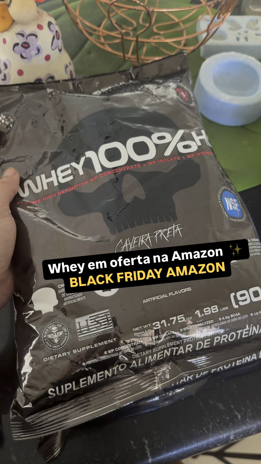 Whey que custa mais de 90 reais saindo por volta de 70 na Amazon.
Promoção pode acabar a qualquer momento 

#LTKpromo #LTKbrasil