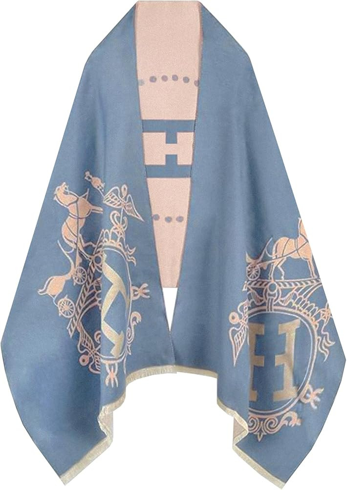 Women's Reversible Pashmina Shawl Wrap for Women Big Scarf Holiday Gifts | Amazon (US)