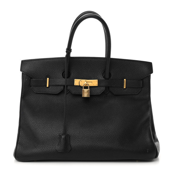 Hermes Ardennes Birkin 35 Black | FASHIONPHILE (US)