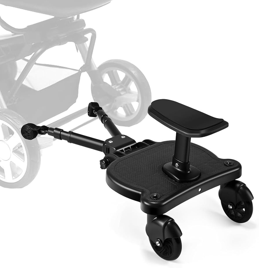 Universal Stroller Board with Detachable Seat,Stroller Board,Buggy Board Suitable for Most Brands... | Amazon (US)