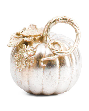 Metallic Pumpkin | TJ Maxx