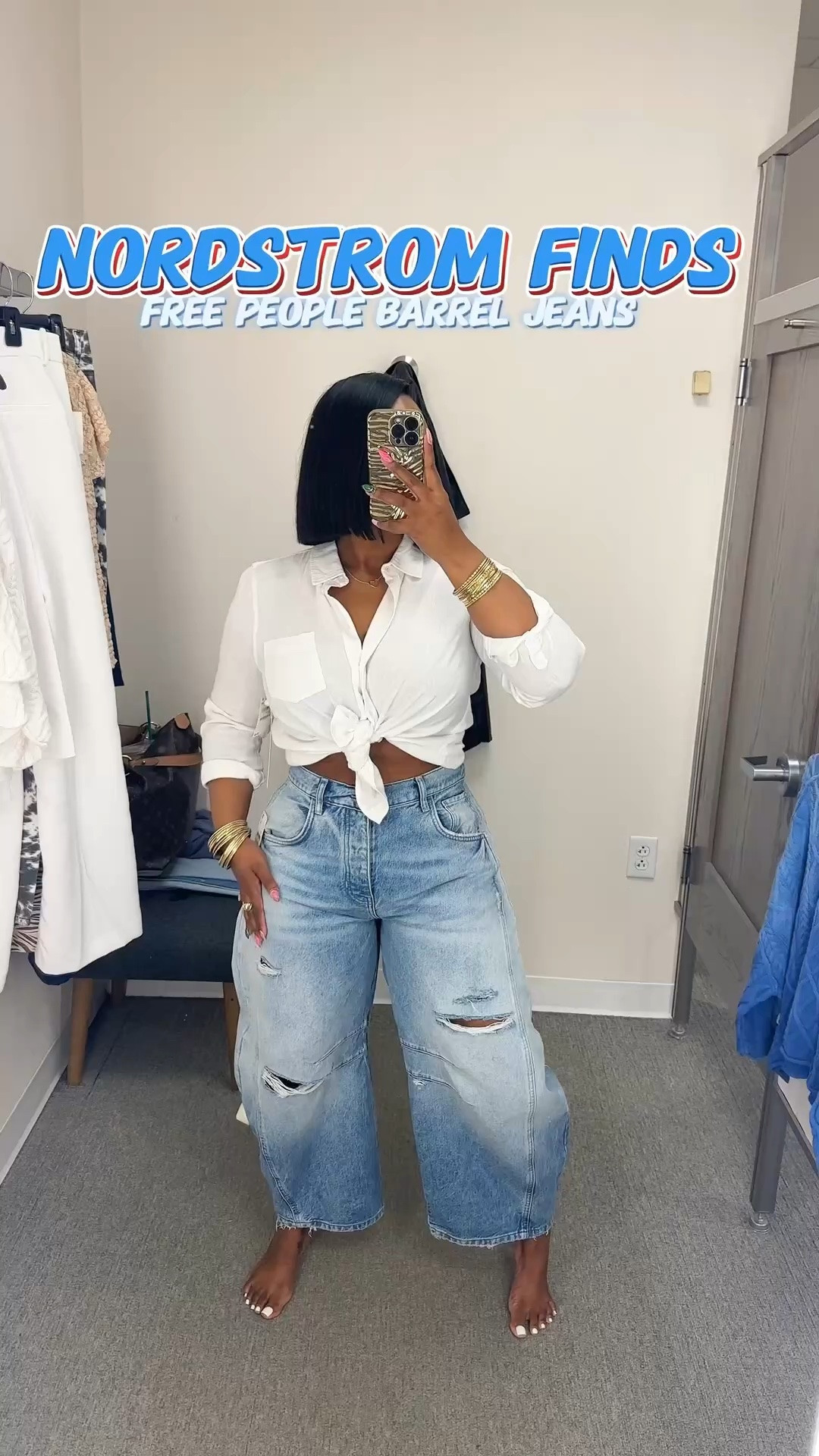 Barrel jeans for the win 🔥 Wearing a size 28

#LTKPetite #LTKootd #LTKgrwm