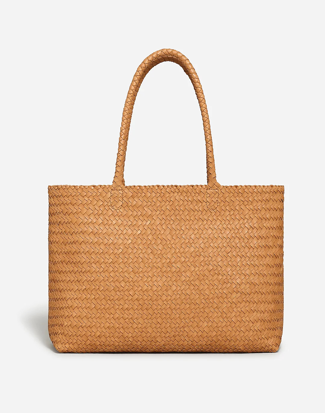 Handwoven Leather Tote | Madewell