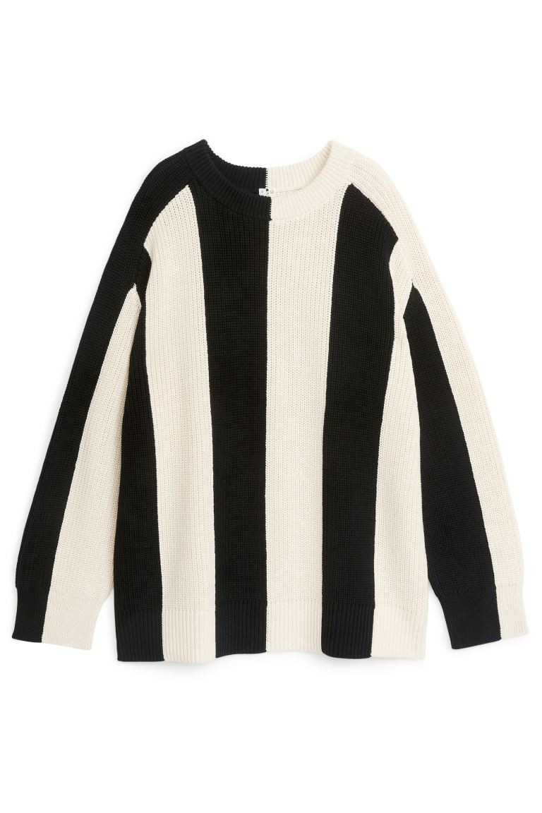 Block Stripe Cotton JumperARKET | H&M (UK, MY, IN, SG, PH, TW, HK)