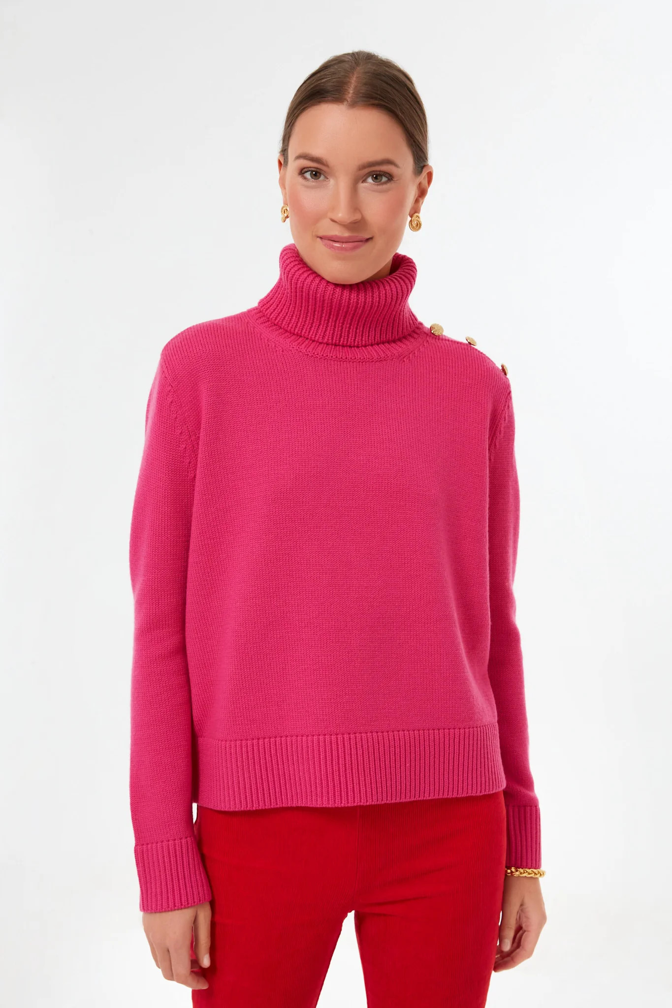 Hot Pink Hadley Sweater | Tuckernuck (US)