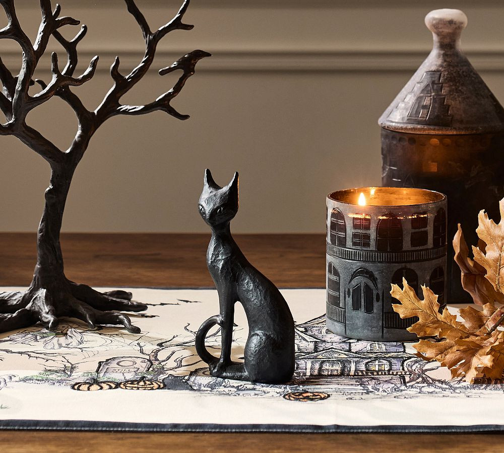 Sculpted Bronze Cat | Pottery Barn (US)