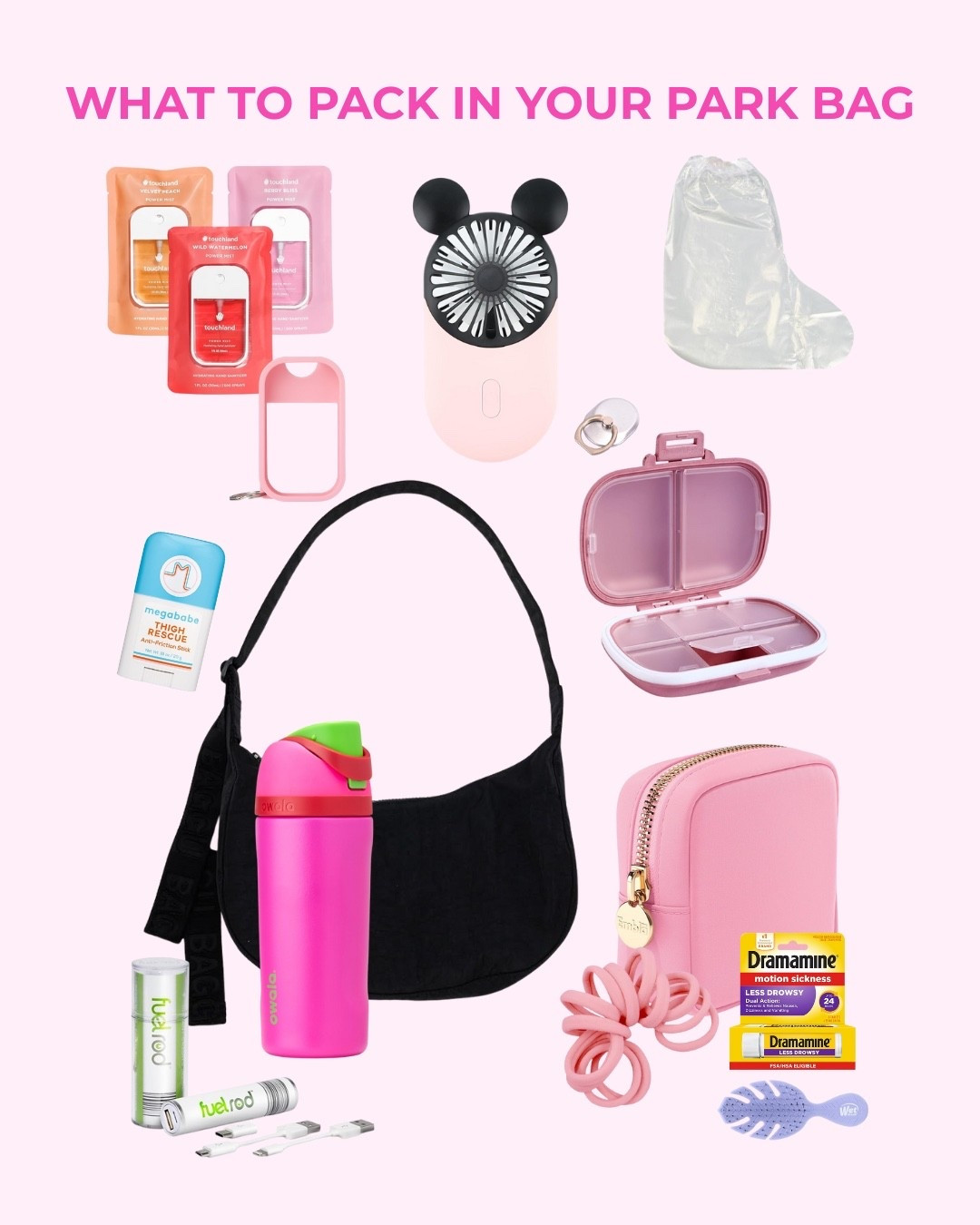 a full debrief of the essentials of what to pack in your Disney World park bag featuring @BAGGU @Owala @gopinpro @Megababe @FuelRod Official

disneyworld disneyparks baggumediumcrescent owala disneyessentials

#LTKBeauty #LTKFindsUnder50 #LTKTravel