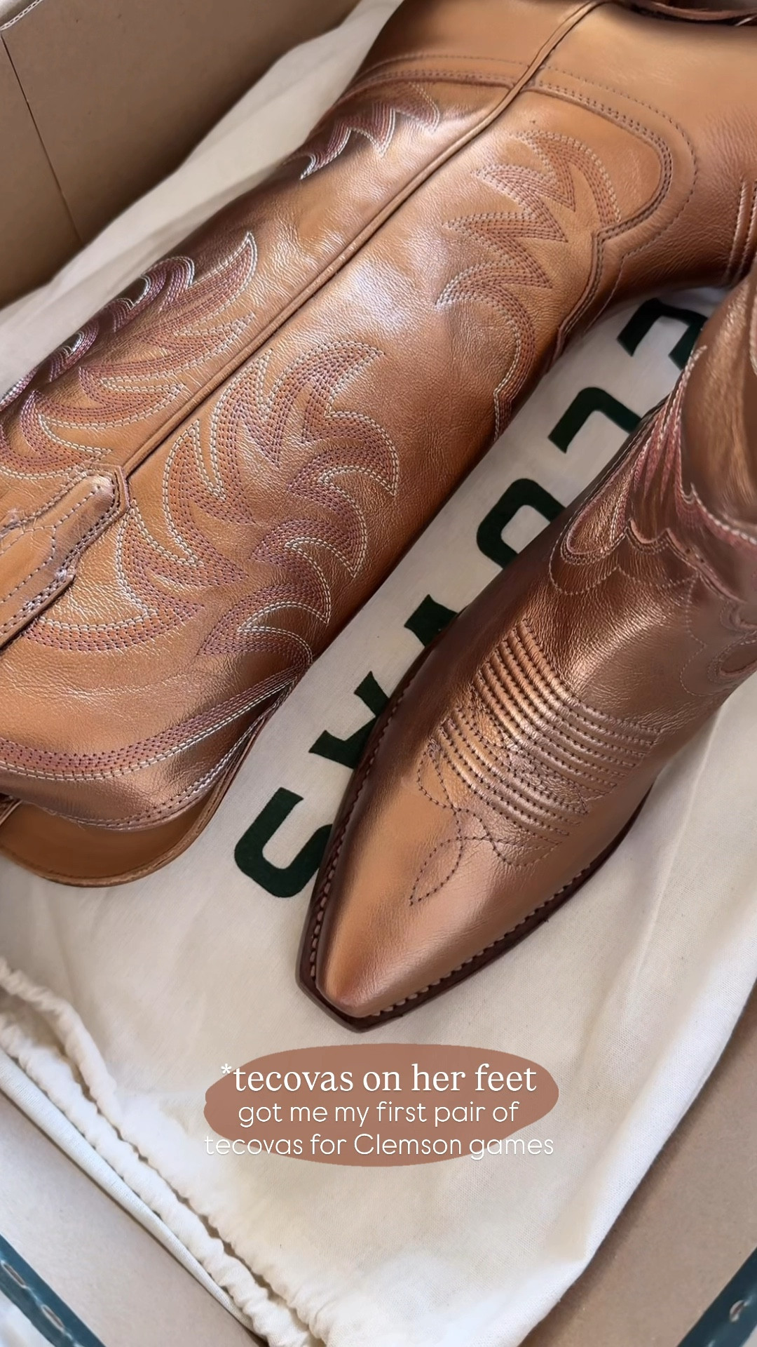 New Tecovas for fall / Clemson games from @nordstrom #NordstromPartner 

#LTKSeasonal #LTKShoeCrush