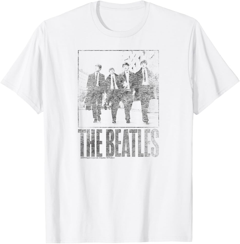 The Beatles Vintage Portrait Short Sleeve T-Shirt | Amazon (US)