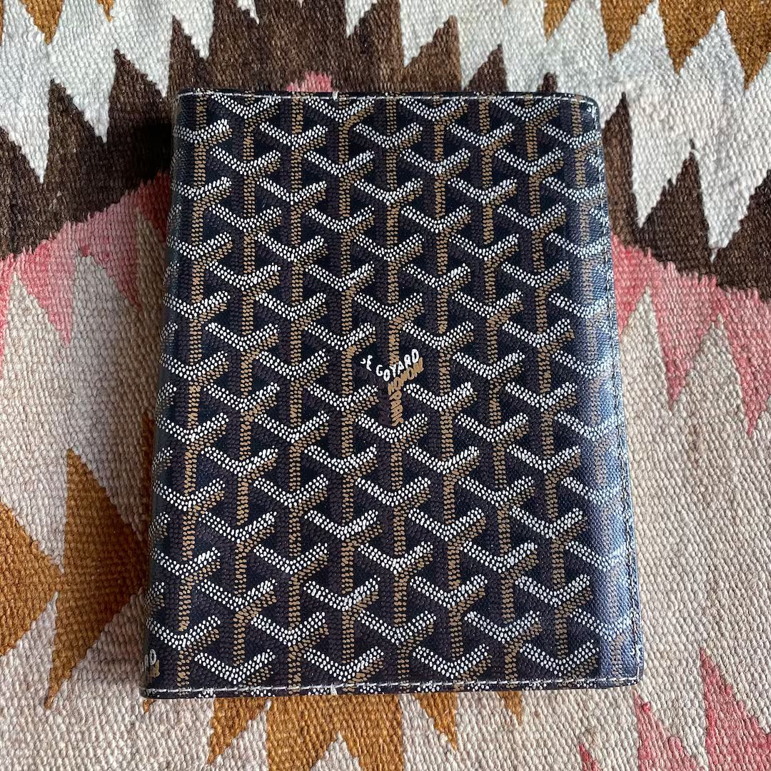 Goyard Castiglione Goyardine Leather Diary Cover With Insert | Etsy (US)