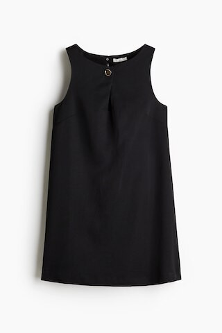 H & M - A-line dress - Black | H&M (UK, MY, IN, SG, PH, TW, HK)