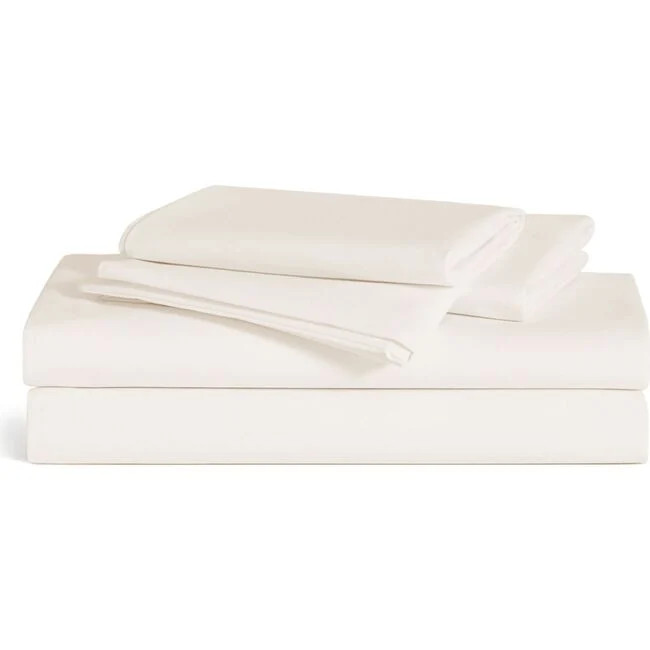 Brooklinen | Luxe Core Set, (Cream, Size Queen) | Maisonette | Maisonette