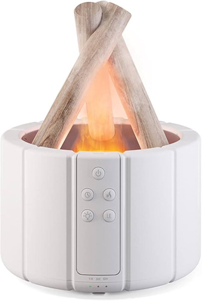 Campfire Flame Fire Diffuser, Bonfire Aromatherapy Essential Oil Diffuser, 250ml Wood Cool Mist H... | Amazon (US)