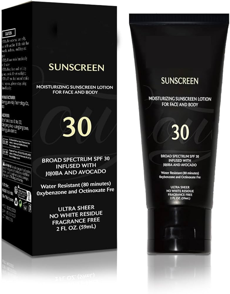 Sunscreen Black Girl (2 Fl. Oz), Face & Body Moisturizing Sunscreen Lotion SPF 30, For Melanin Ri... | Amazon (US)