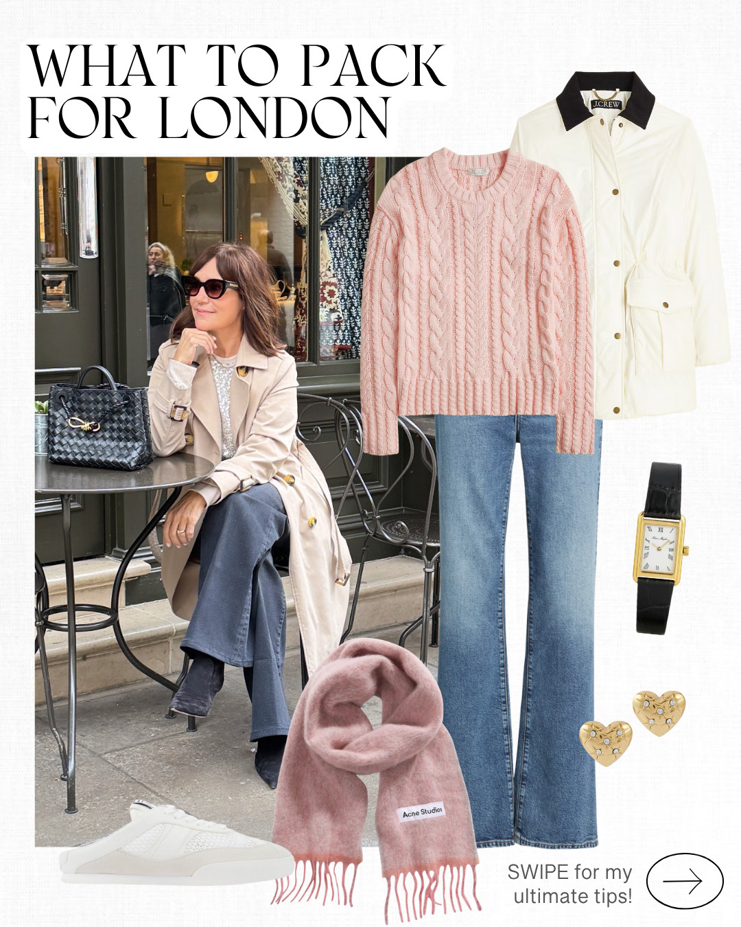 WHAT TO PACK for a fall trip to London! ✈️ This guide has everything from versatile pieces that can be worn several ways to outfit ideas and packing tips! 3 tips to pack like a pro-stylist ✨ ✔️Compression packing cubes are essential for organizing well ✔️Wear your heaviest items on the plane, like sneakers and jackets ✔️Plan your outfits while you pack by activity - take pictures so you can easily recreate on the go! Both my parents are from England and all my family is still there, so London has a special place in my heart 💙 Of course, this list could work for any European/metropolitan city in the fall! 

 

#LTKHoliday #LTKStyleTip #LTKTravel