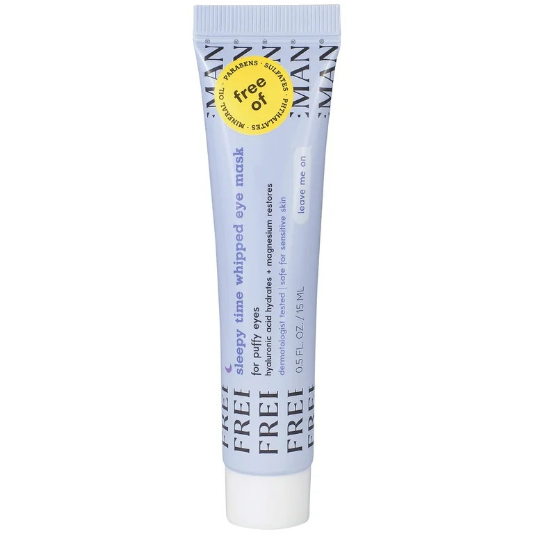 Freeman Sleepy Time Whipped Eye Mask, Reduces Puffiness & Dark Circles, 0.5 fl.oz./15 ml Tube | Walmart (US)