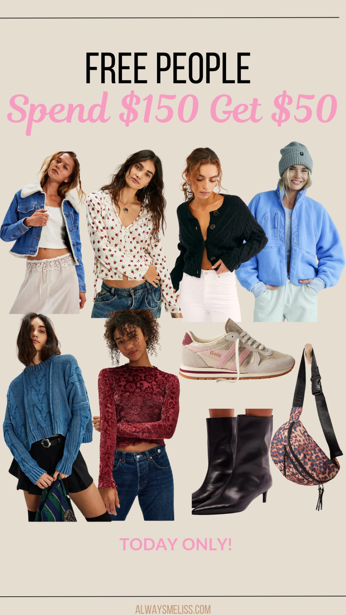 Deal alert. Spend $150 get $50 at Free People. Rounding up some of my faves! Gift ideas too.

Free People
Fall outfits
Winter jackets

#LTKStyleTip #LTKShoeCrush #LTKSeasonal